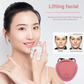 Appareil pour lifting visage EMS – Masseur facial à micro-courants avec rouleau pour raffermissement, rajeunissement et sculpture du visage