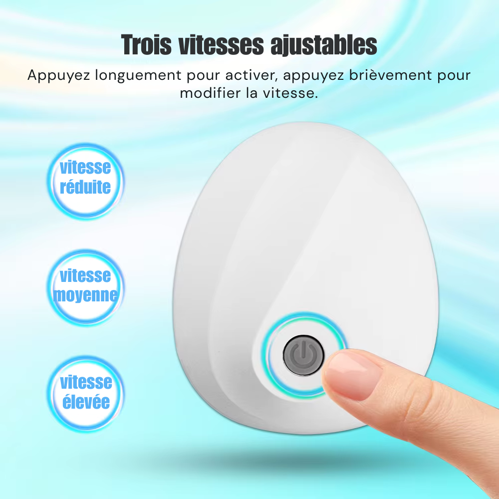 Masseur de tête sans fil électrique – Massage du cuir chevelu, détente profonde, vibrations et pétrissage pour tête, épaules et corps