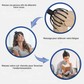 Masseur de tête électrique – Vibration musicale Bluetooth pour relaxation, stress et sommeil amélioré