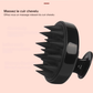 Masseur cheveux en silicone – Brosse de massage du cuir chevelu pour lavage, shampooing et soin capillaire sous la douche
