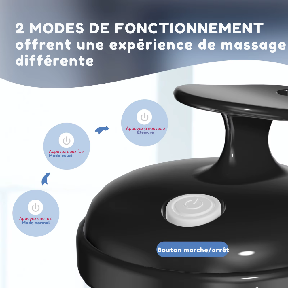 Brosse picot en silicone pour cuir chevelu – Massage doux, croissance des cheveux, élimination des pellicules et shampooing facile