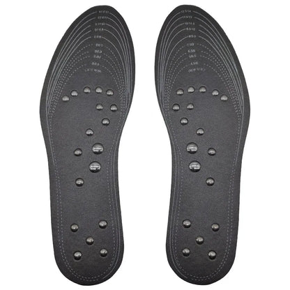 Semelle magnétique unisexe – 18 aimants, massage par acupression, coussinets pour chaussures, semelles thérapeutiques et amincissantes