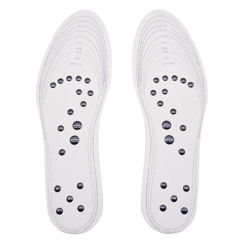 Semelle magnétique unisexe – 18 aimants, massage par acupression, coussinets pour chaussures, semelles thérapeutiques et amincissantes