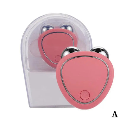Appareil pour lifting visage EMS – Masseur facial à micro-courants avec rouleau pour raffermissement, rajeunissement et sculpture du visage