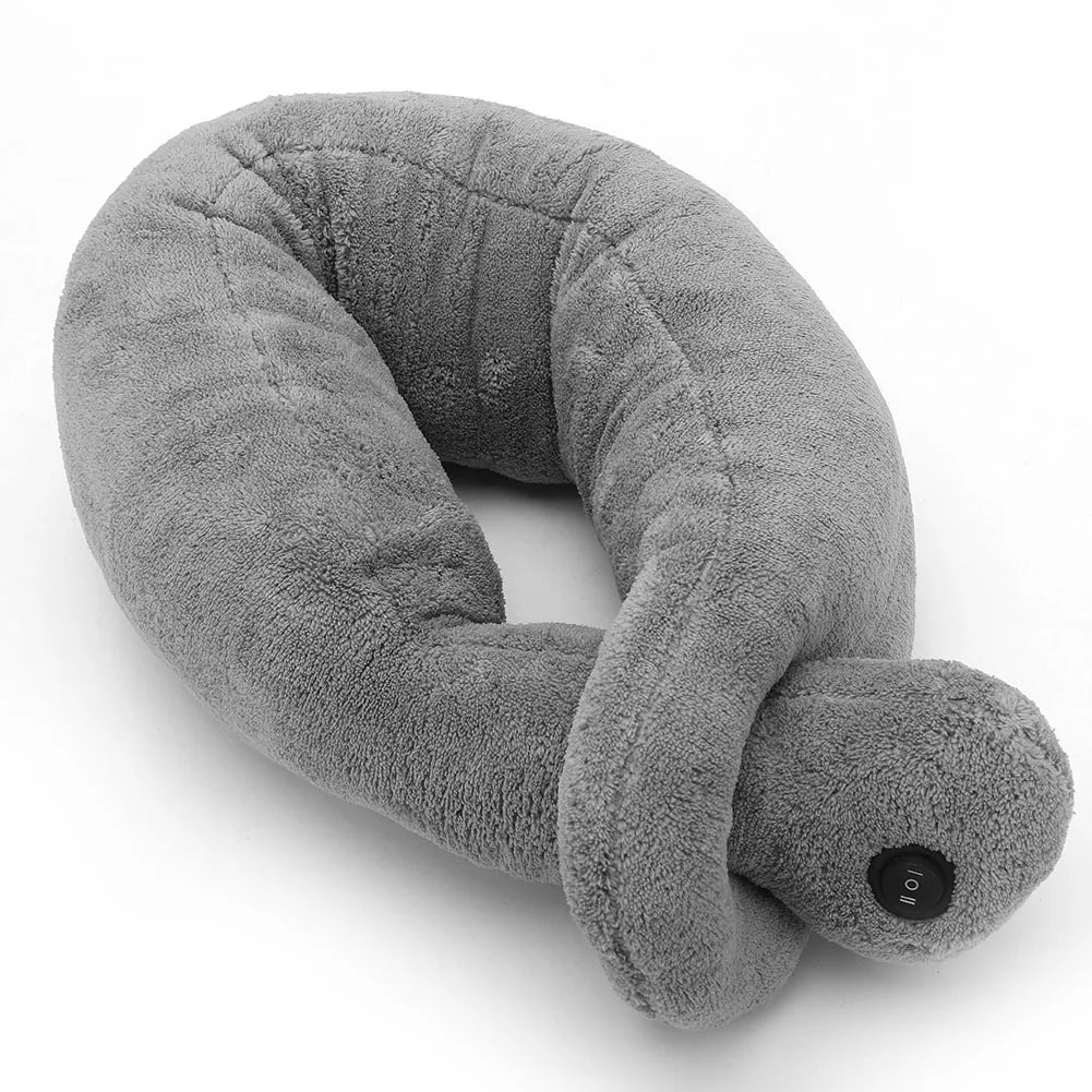 Coussin de massage shiatsu cervical vibrant – Relaxation musculaire & anti-stress