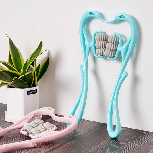 Masseur nuque – Rouleau de pétrissage 6 boules multifonction pour détente du cou et des épaules