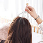 Brosse massage cuir chevelu pieuvre en acier inoxydable – Masseur de tête relaxant anti-démangeaisons