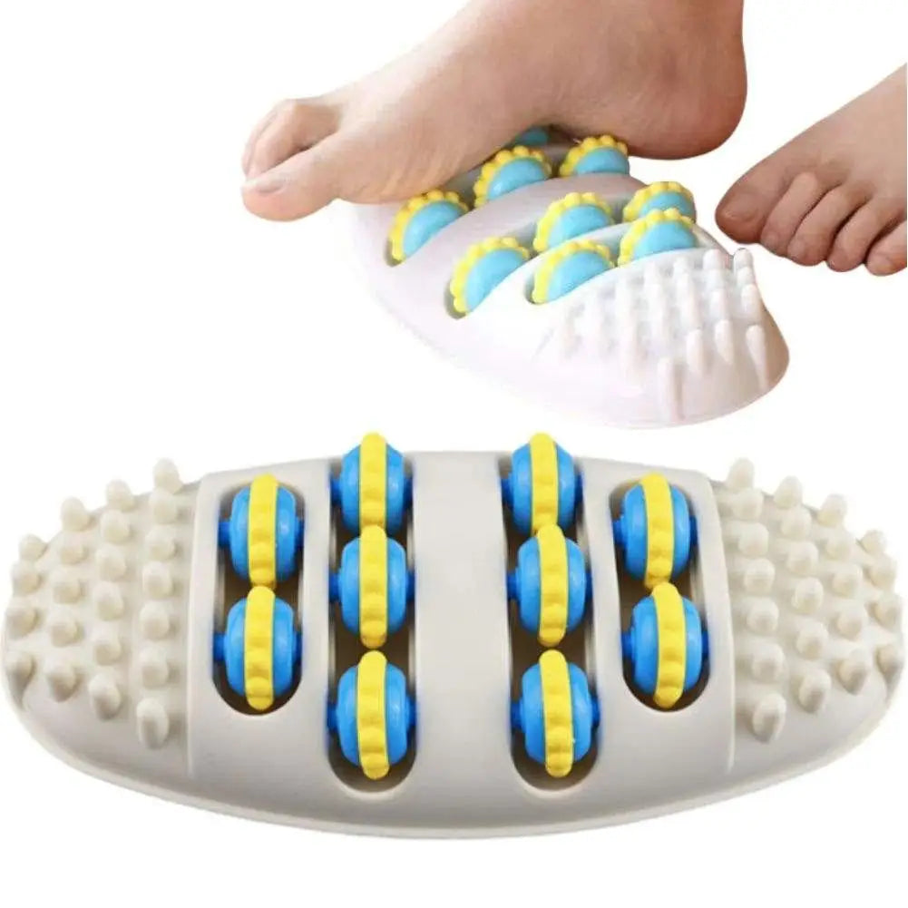 Rouleau de massage pieds pour fasciite plantaire – Acupression et relaxation jambes & pieds