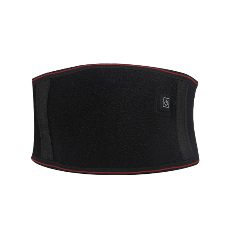 Ceinture lombaire chauffante – Ceinture électrique USB avec massage, soutien du bas du dos et thérapie magnétique