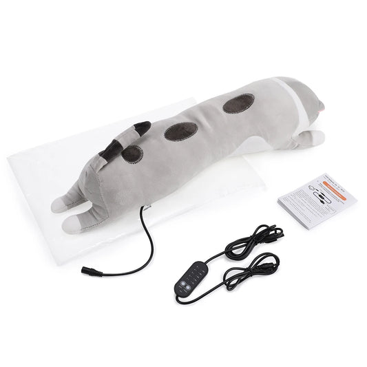 Coussin chauffant chat – Massage rapide mains, cou et abdomen