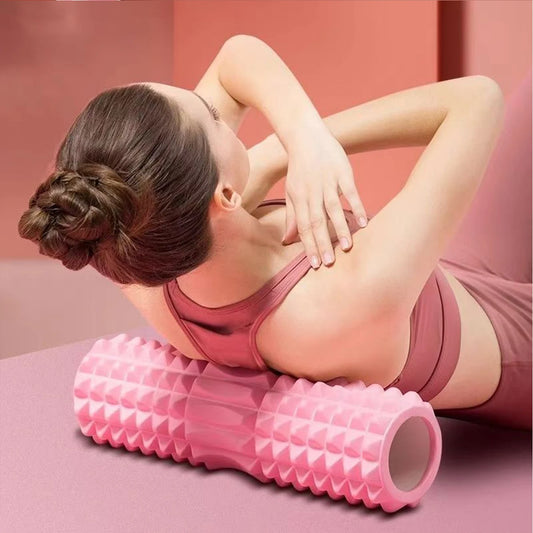 Foam roller en mousse 45 cm – Massage musculaire, Pilates et fitness à domicile