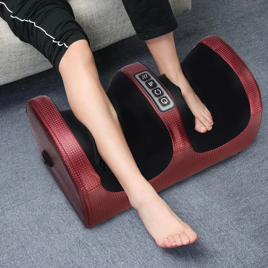 Masseur Pied Électrique – Shiatsu Chauffant, Relaxation Musculaire et Soulagement Fatigue Pieds et Mollets
