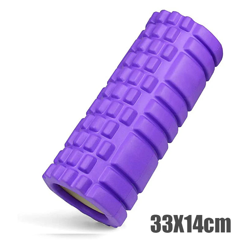 Foam Roller 33 cm – Massage musculaire dos & entraînement fitness