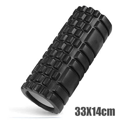 Foam Roller 33 cm – Massage musculaire dos & entraînement fitness