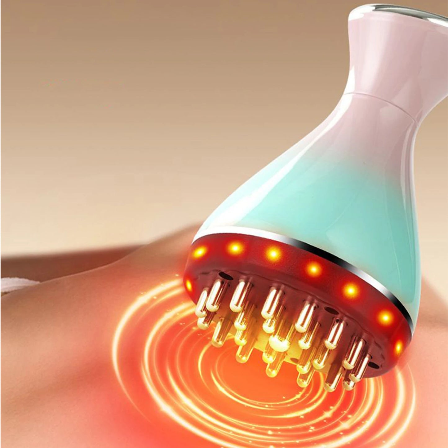 Appareil drainage lymphatique – Brosse méridienne intelligente Gua Sha pour cou, dos et épaules, massage profond et sculptant