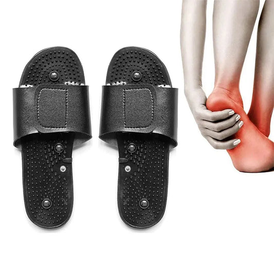 Sandales de réflexologie – Sandales de massage pour pieds, thérapie TENS EMS, relaxation plantaire