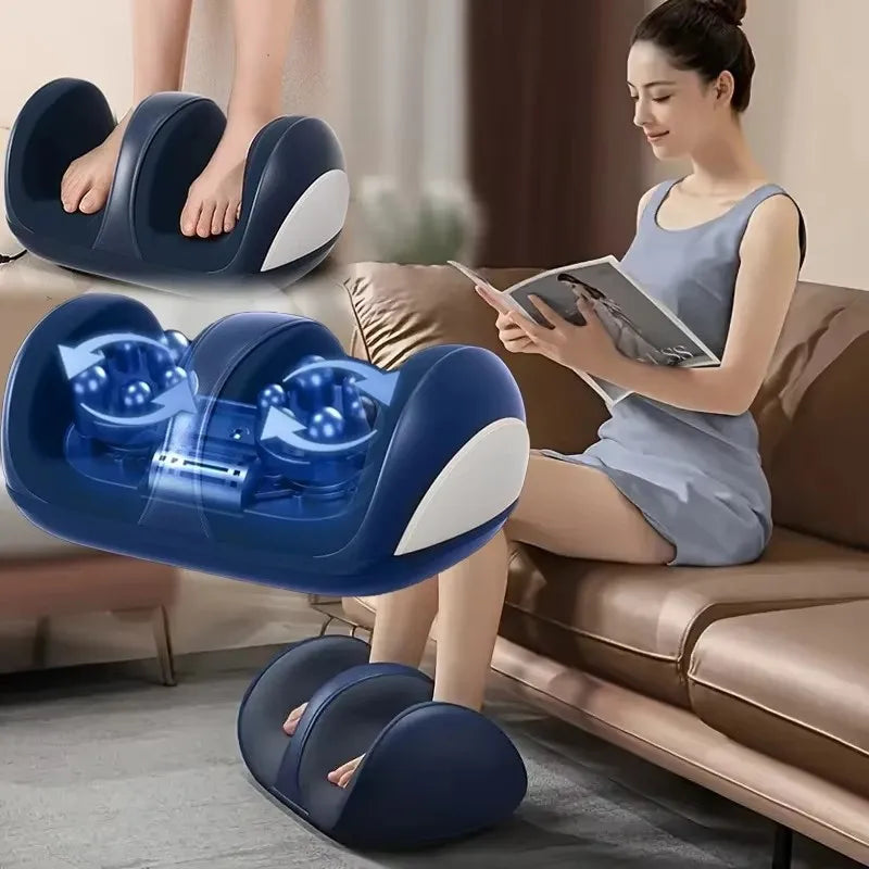 Appareil pour le massage des pieds électrique Shiatsu chauffant jambes et mollets