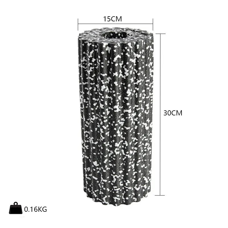 Foam Roller EPP haute densité – Rouleau de massage creux yoga & fitness pour relaxation musculaire