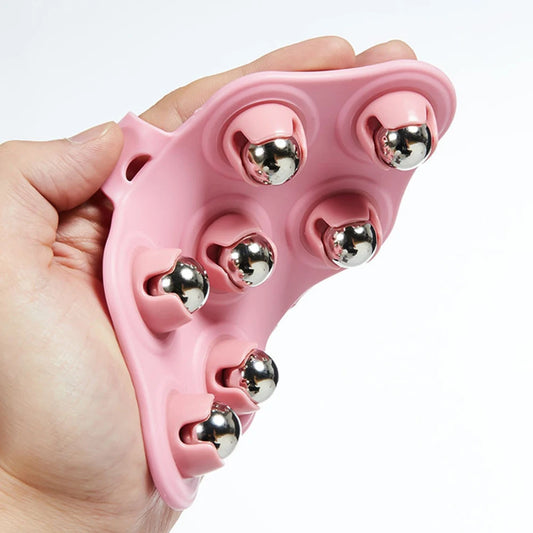 Rouleau masseur en jade – Balle de massage corps, jambes et abdomen, relaxation & affinage