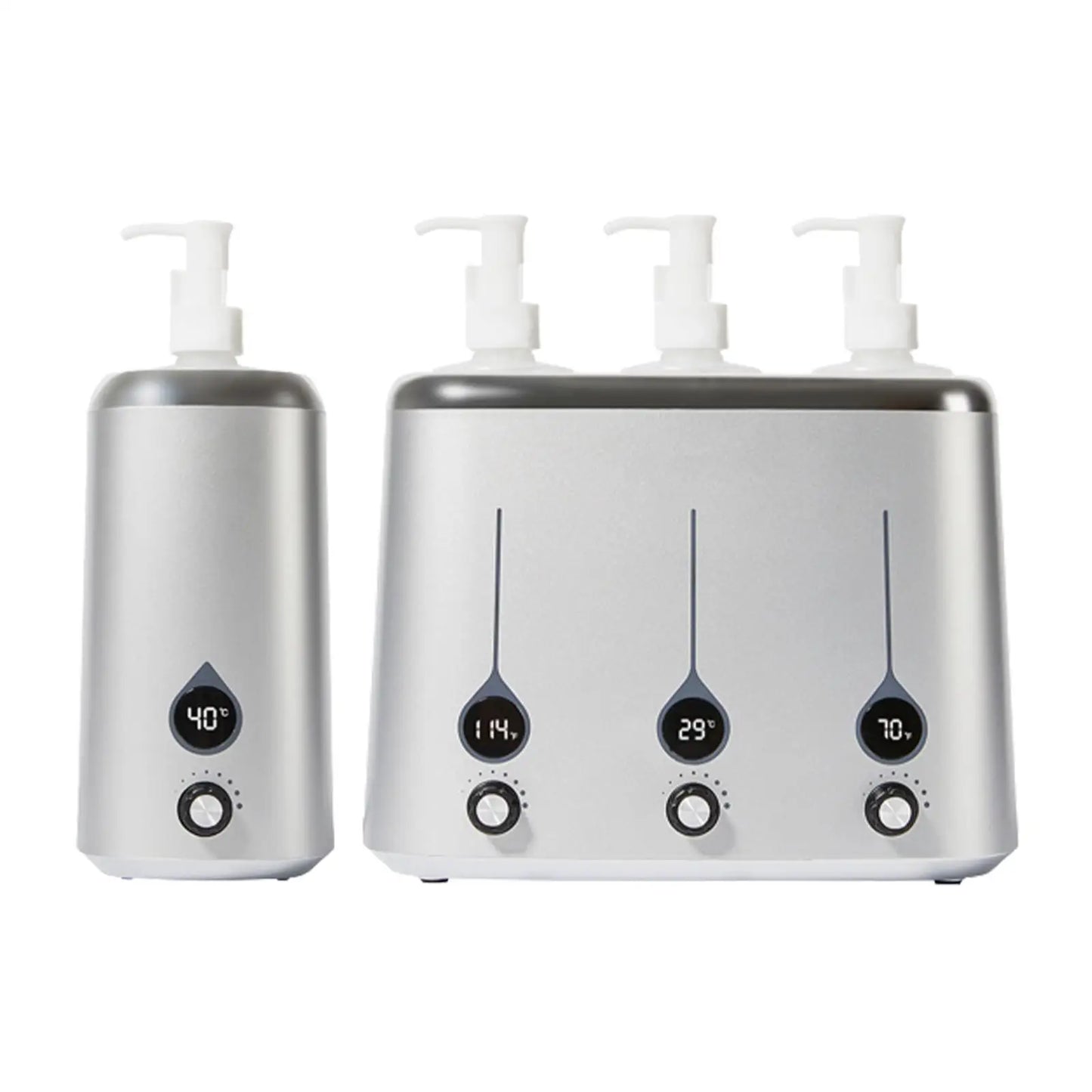 Chauffe-huile massage silencieux LED – chauffage rapide automatique pour SPA et salon