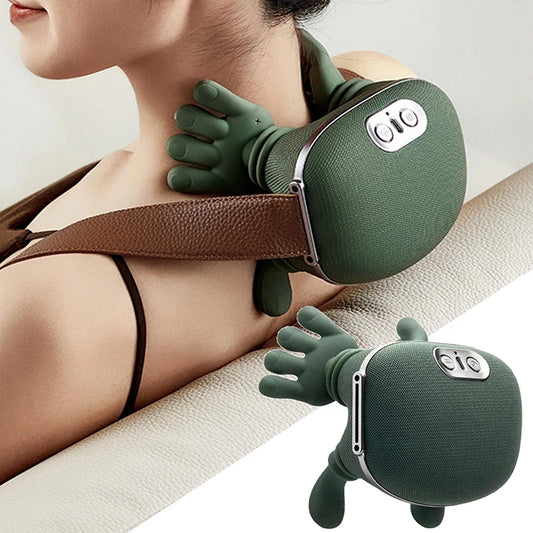 Masseur cervical Bionic N7 – Massage nuque, épaules et dos, 3 modes, coussin pétrissage pour muscles du corps