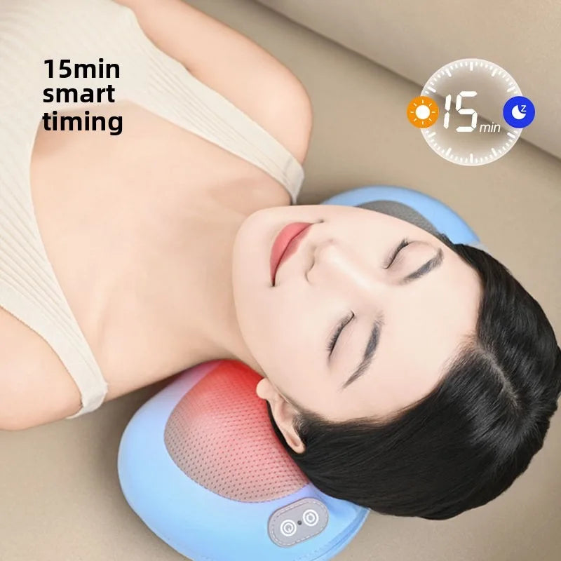 Coussin de massage shiatsu – Multifonction pour cou, dos, taille et usage maison/voiture