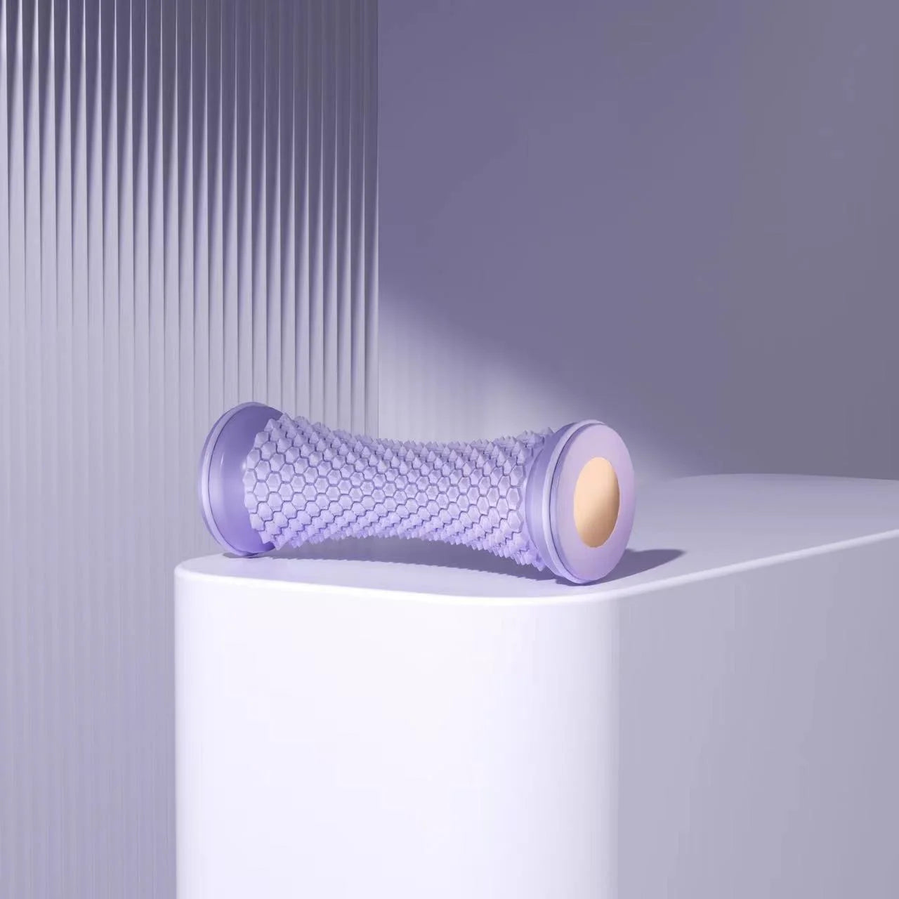 Rouleau pour Masser les Pieds en Plastique – Masseur Manuel pour Fascia Plantaire et Bien-Être Musculaire