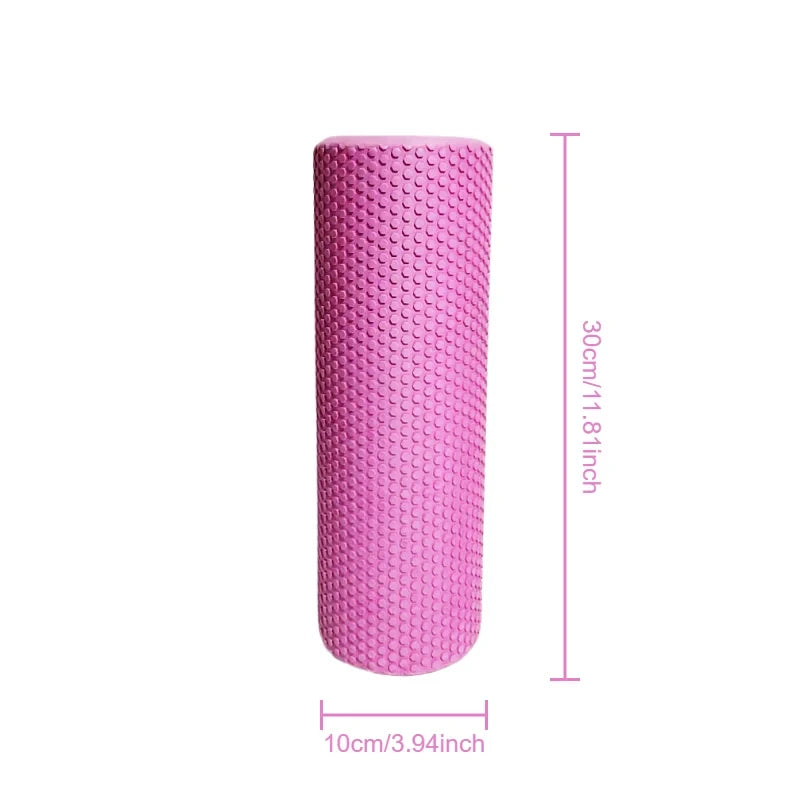 Foam Roller Hexagonal en mousse EVA – Pilates et entraînements à domicile 29,7 cm