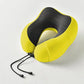 Coussin relaxant – Oreiller cervical en mousse à mémoire en U pour voyage et massage du cou
