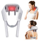 Écharpe de massage chauffante portable – Shiatsu cou et trapèzes, multifonction