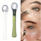 Rouleau Massage Visage Contour des Yeux – Applicateur Crème Anti-Rides en Alliage Doré