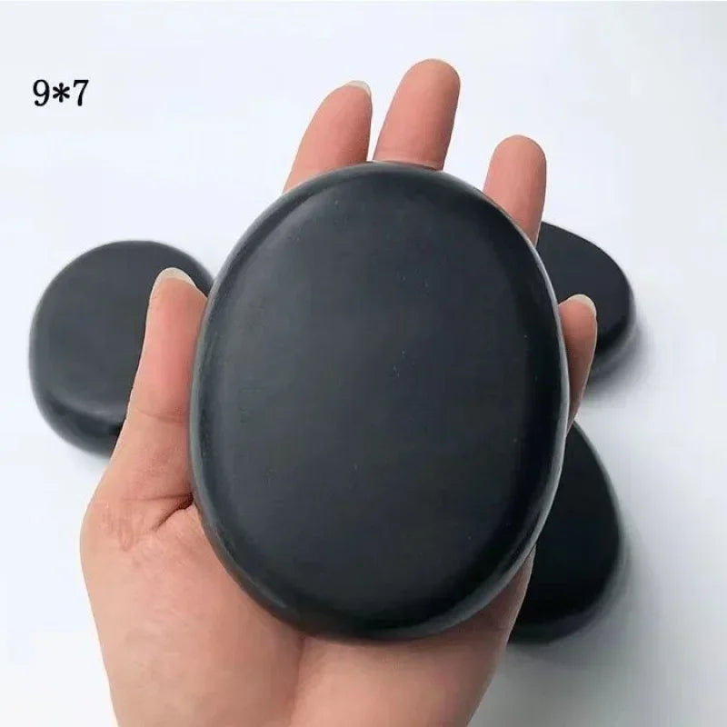 Pierres de massage – Basalte volcanique naturel pour visage et corps, spa et thérapie relaxante