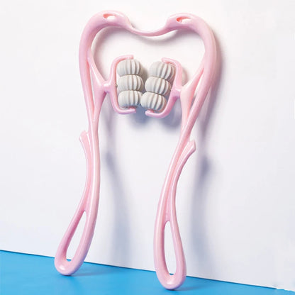 Masseur nuque – Rouleau de pétrissage 6 boules multifonction pour détente du cou et des épaules