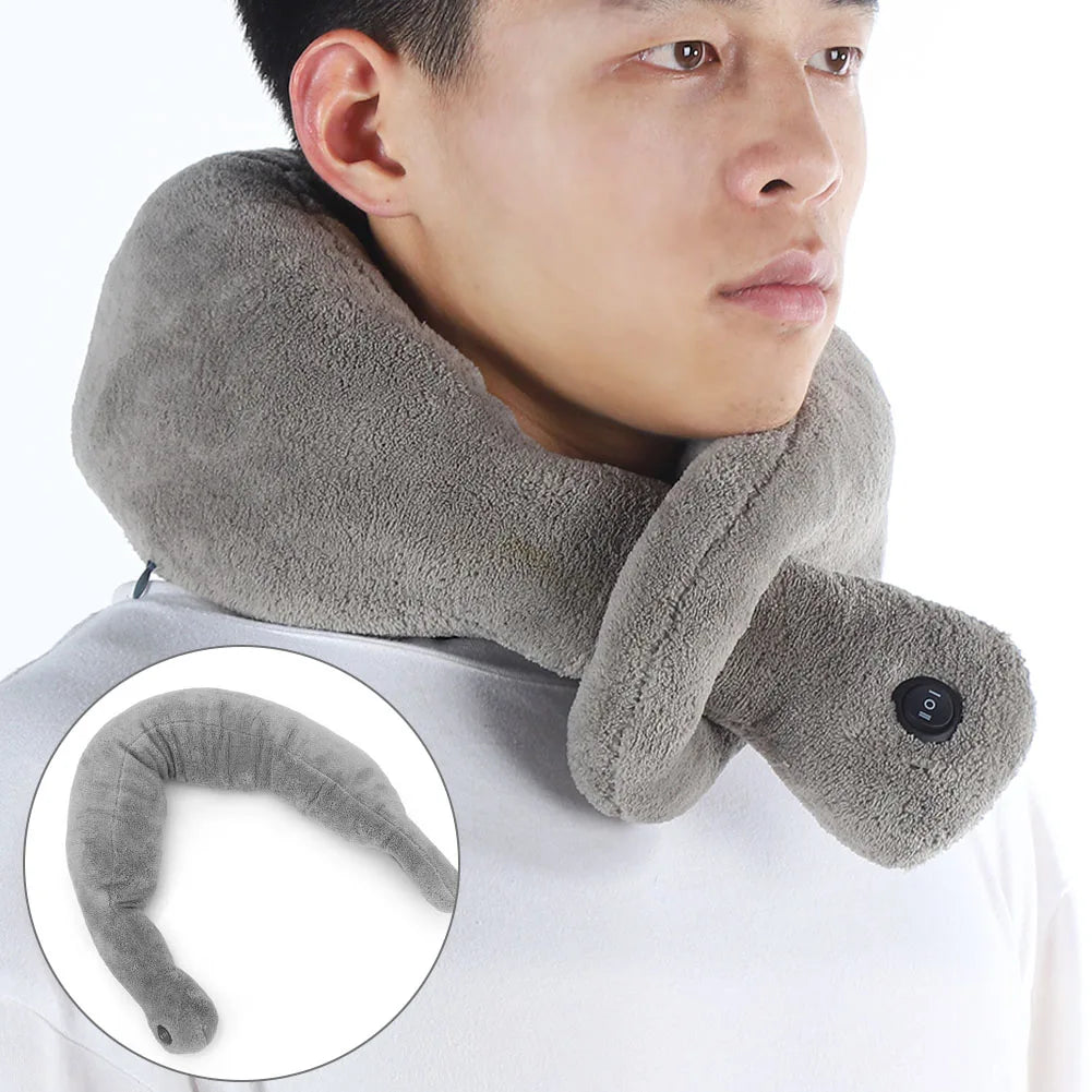 Coussin de massage shiatsu cervical vibrant – Relaxation musculaire & anti-stress