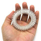 Bracelet d’acupression – Lot de 5 anneaux de massage pour doigts et 2 bracelets pour poignets