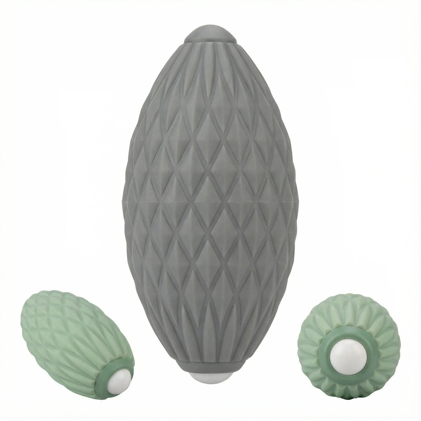 Balle de massage en silicone pour fasciite plantaire, relâchement myofascial et massage du dos, cou, pieds et jambes