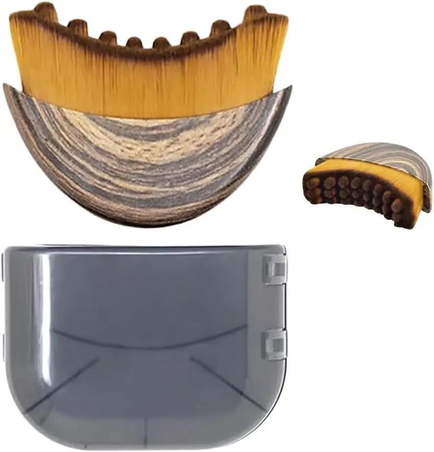 Brosse drainage lymphatique – Massage visage, réduction des poches et fatigue, outil sculptant menton et peau